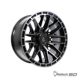 ARENA BATTLE SATIN BLACK 20X10 -18MM 8X180 - A114200018N01801