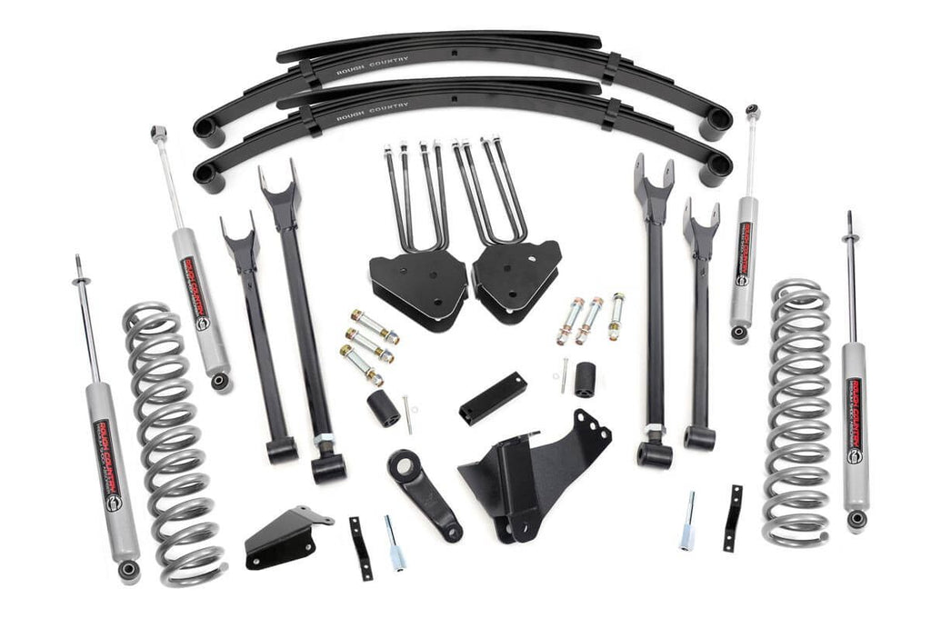 6 Inch Lift Kit | Diesel | 4 Link | RR Spring | Ford F-250/F-350 Super Duty (05-07)