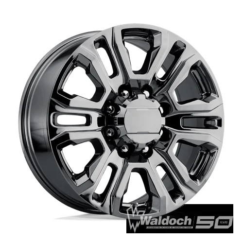 PR207BC 20X8.5 8X180 124.1 BLK-CHR 47MM