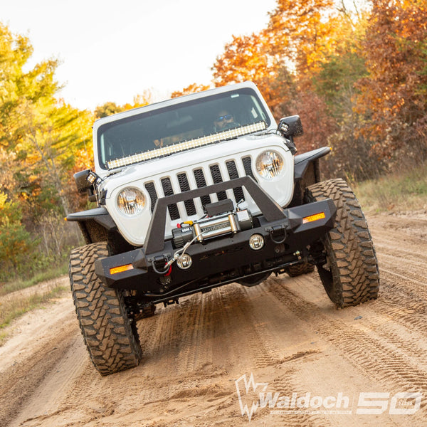 TrailChaser Jeep Wrangler JL, Gladiator Steel Front Bumper Center Section