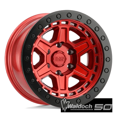 BR RENO 20X9.5 5X127 +0 71 CNDY RED BLK
