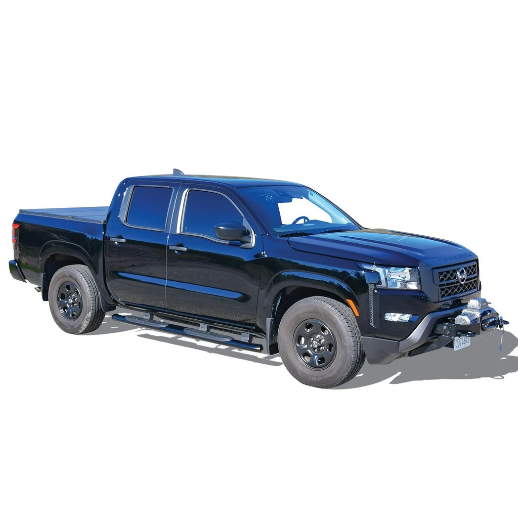 PRO TRAXX 4 Oval Nerf Step Bars-Frontier Crew Cab 2022-2024