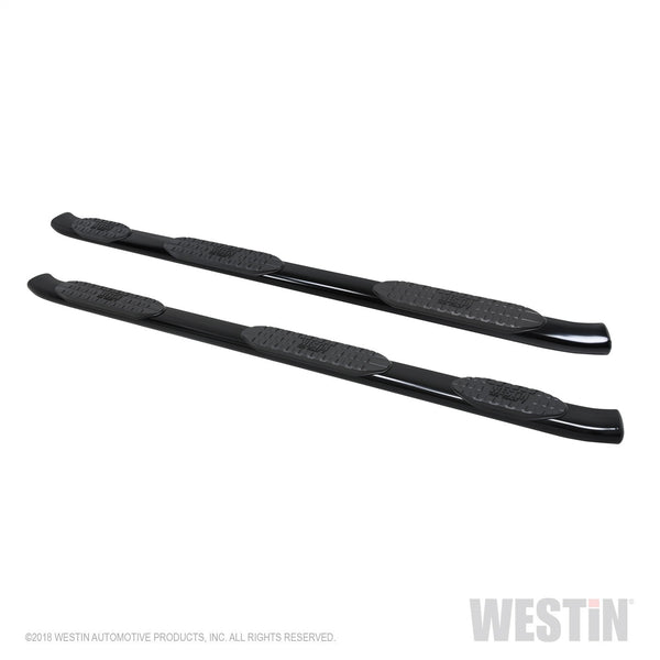 PRO TRAXX 5 Oval W2W Nerf Step Bars-Silverado/Sierra 1500 Crew Cab 2019-2024 (5.5' Bed) (Excl. 2019 Silverado LD/Sierra 1500 Limited)