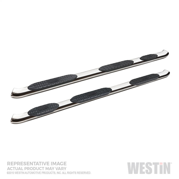 PRO TRAXX 5 Oval W2W Nerf Step Bars-Silverado/Sierra 1500 Crew Cab 2019-2024 (6.5' Bed) (Excl. 2019 Silverado LD/Sierra 1500 Limited)