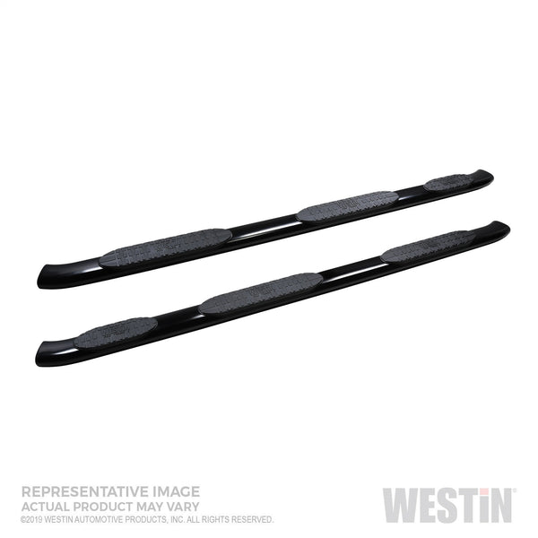 PRO TRAXX 5 Oval W2W Nerf Step Bars-Silverado/Sierra 1500 Double Cab 2019-2024 (6.5' Bed)(Excl. 2019 Silverado LD/Sierra 1500 Limited)