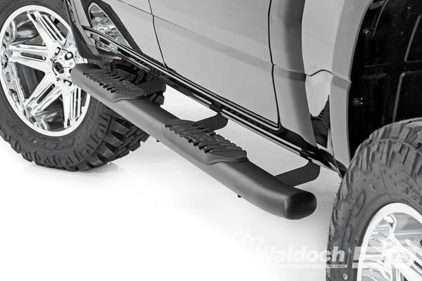 Oval Nerf Step | Crew Cab | Black | Ram 1500 (19-25)/1500 TRX (21-24)
