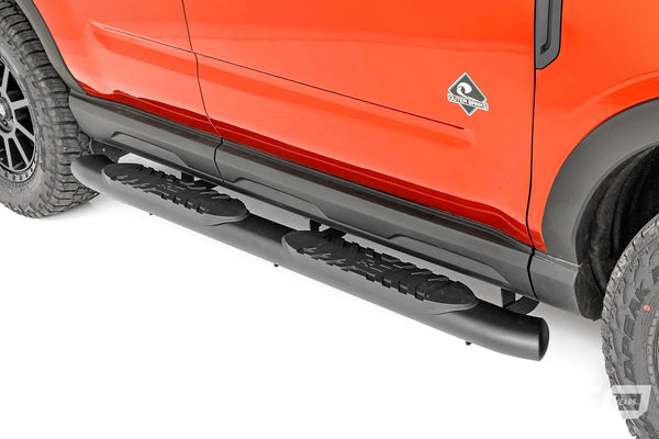 Oval Nerf Steps | Black | Ford Bronco Sport 4WD (2021-2025)