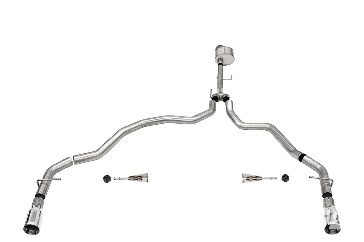XTREME / 3.0 IN CAT-BACK DUAL REAR EXIT | 2021-24 FORD F-150 5.0L V8 (122.8" WB)
