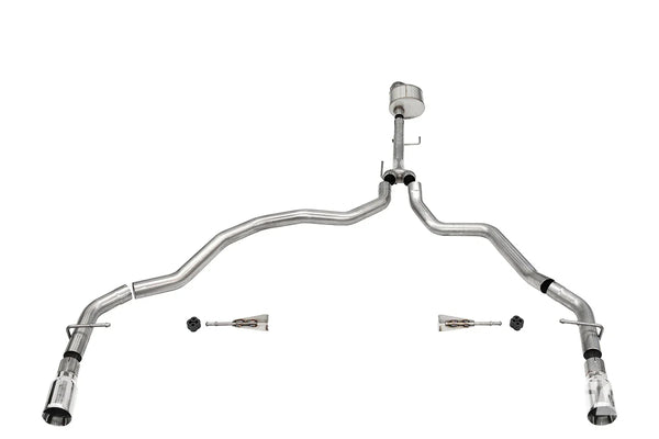 XTREME / 3.0 IN CAT-BACK DUAL REAR EXIT | 2021-24 FORD F-150 5.0L V8 (122.8" WB)