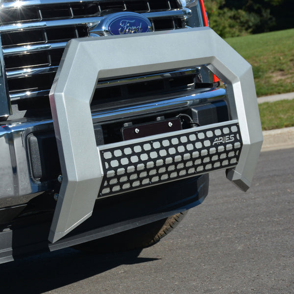 AdvantEDGE 5-1/2" Chrome Aluminum Bull Bar, Select Silverado, Sierra 2500, 3500  Aries