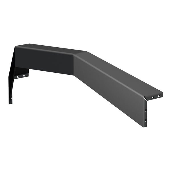 TrailCrusher Jeep Wrangler, Gladiator Steel Front Bumper Angular Brush Guard