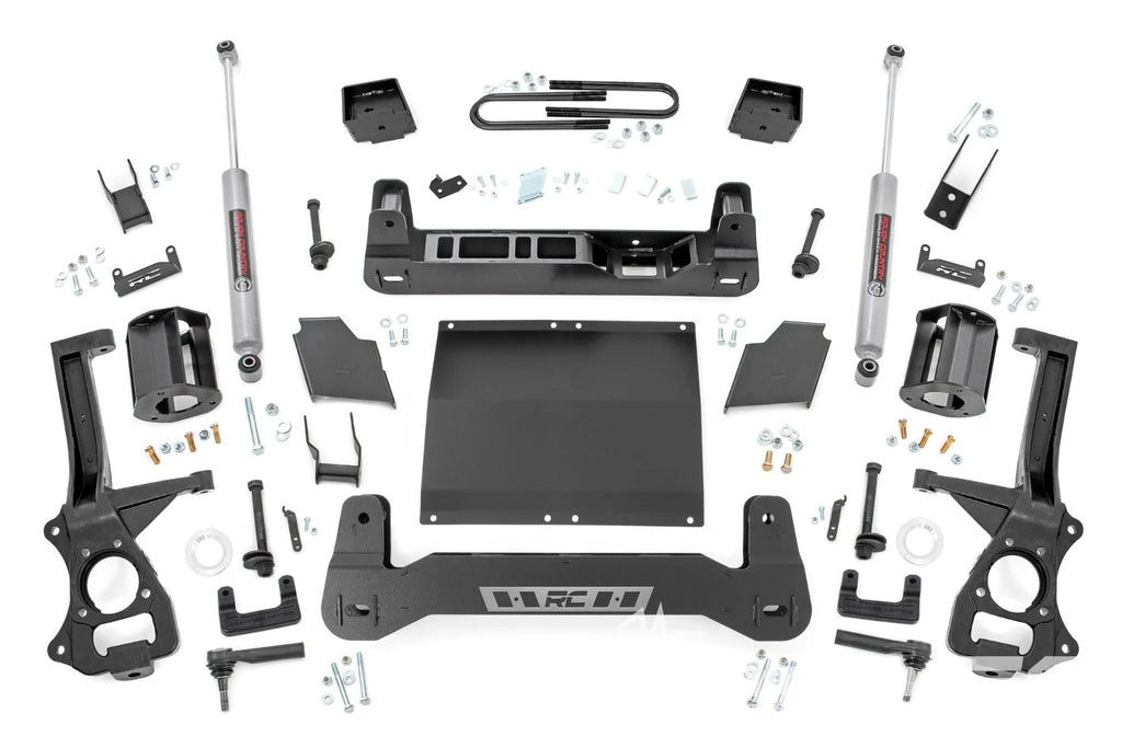 6 Inch Lift Kit | Mono Leaf Rear | Diesel | Chevy Silverado 1500 4WD (22-24)