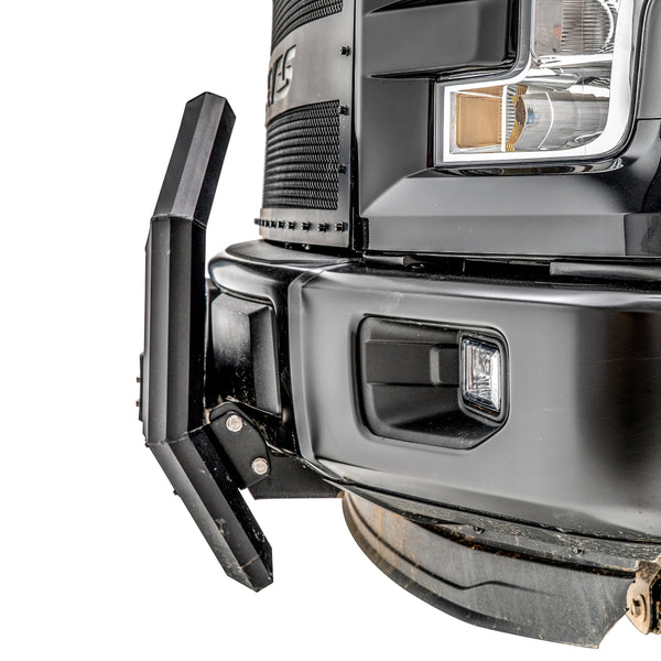 AdvantEDGE 5-1/2" Black Aluminum Bull Bar with Lights, Select Ford F-150