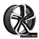 PR216 18X8 5X4.5 64 G-BLK-MCH +45