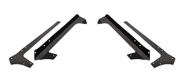 Luminix Roof Brackets-Jeep Wrangler JK - Roof Bracket kit for part# 10050 - 50" Straight