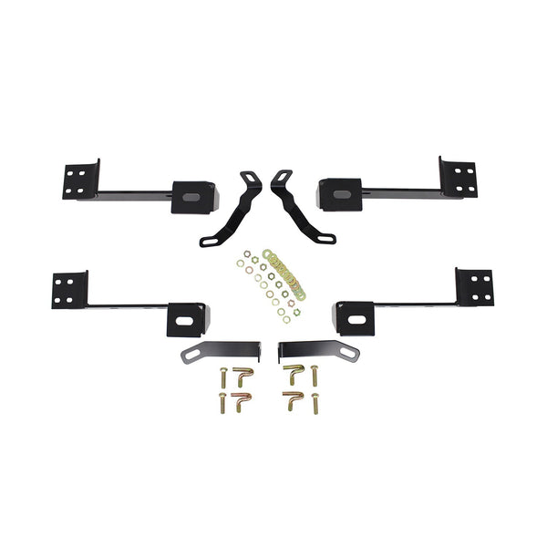 Premier Oval Nerf Step Bar Mount Kit-Silverado/Sierra 2500HD/3500 Reg/Ext Cab 1999-2014 (Excl HD Diesel)