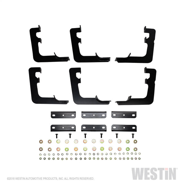 Premier Oval Nerf Step Bar Mount Kit-Ram 1500 Quad/Crew Cab 2019-2024 (Excl. 2019-2023 1500 Classic)
