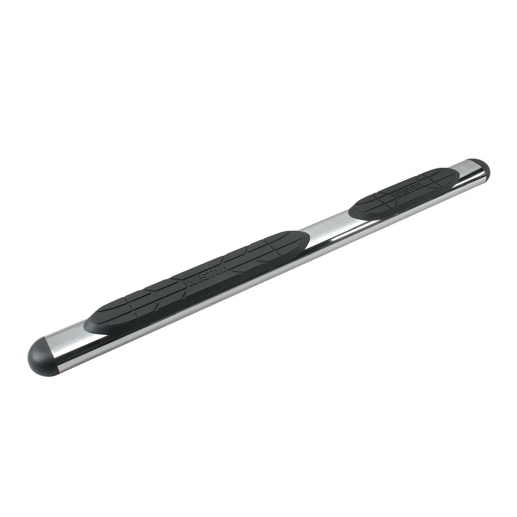 Premier 4 Oval Nerf Step Bars-Stainless Steel 4in Oval Nerf Steps 61.5 inches