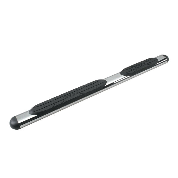 Premier 4 Oval Nerf Step Bars-Stainless Steel 4in Oval Nerf Steps 61.5 inches