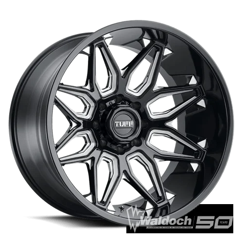 TU T3B 22X12 8X180 -45 125 G-BLK MLD