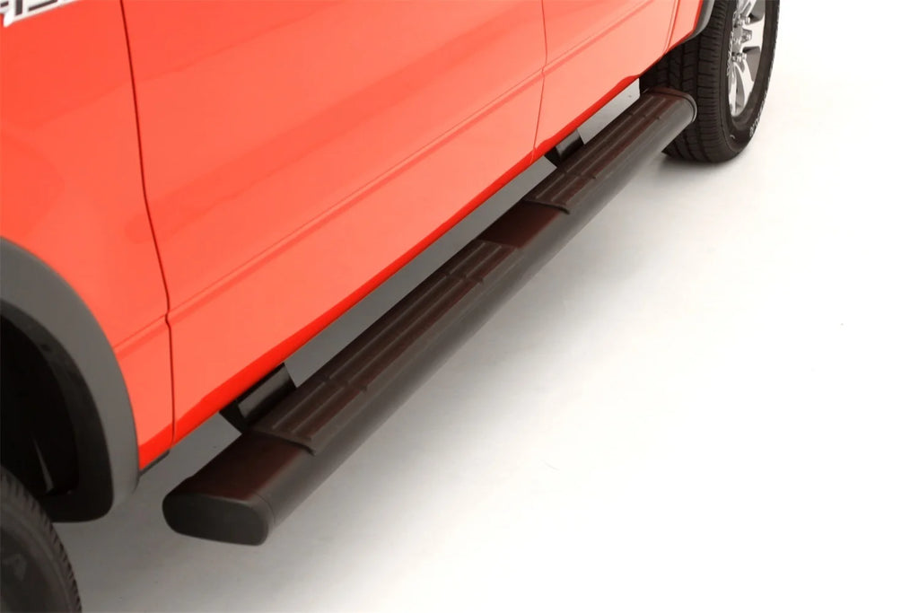 6Inch-Oval Straight Nerf Bars Composite Black