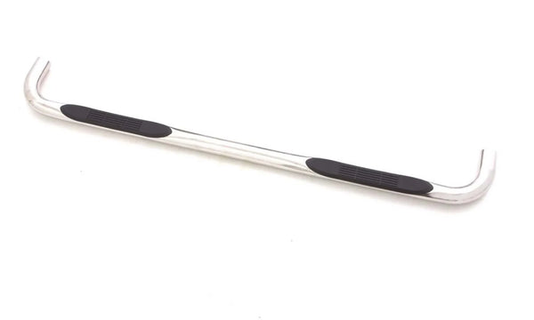 3 In Round Bent Nerf Bars Stainless Steel Polished