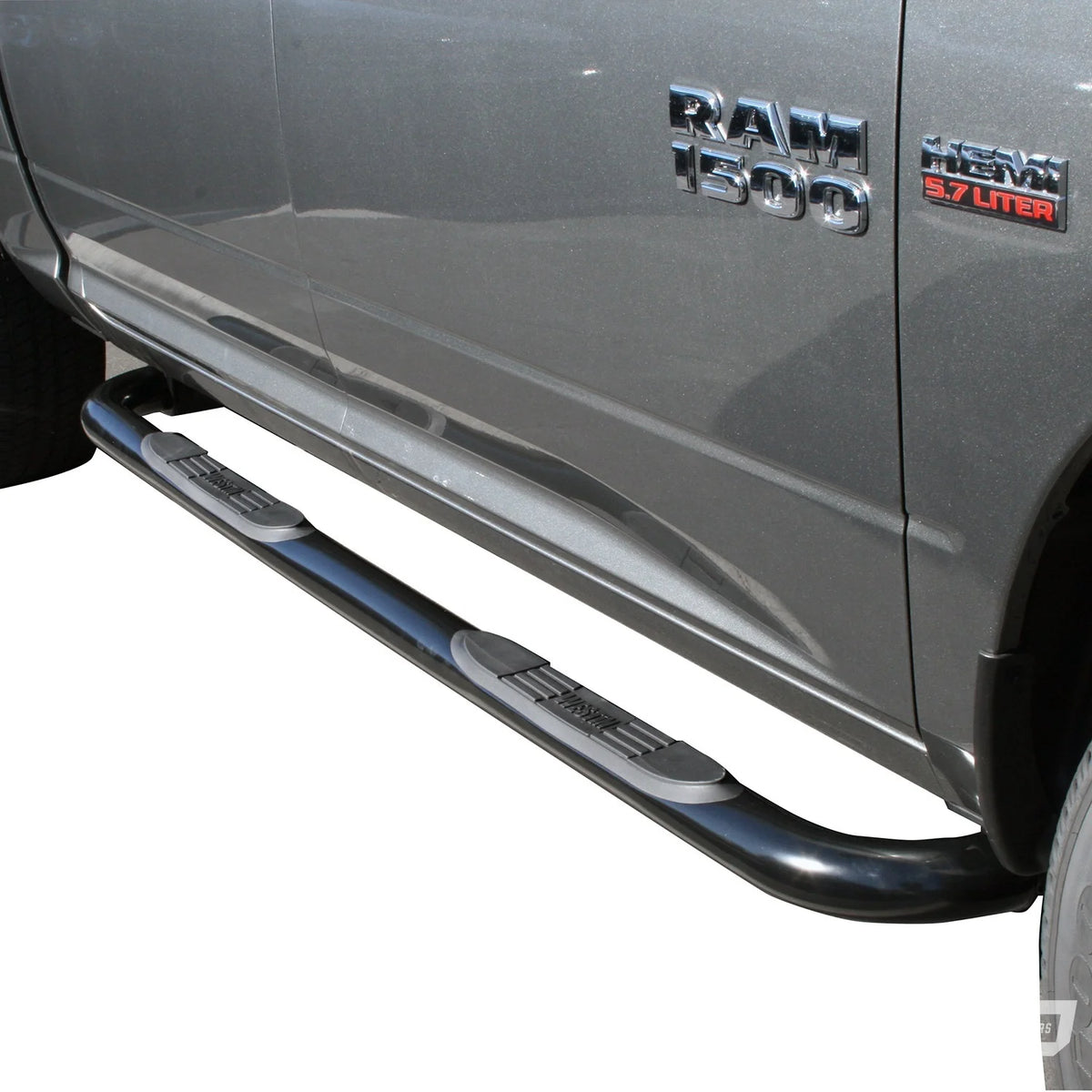 E-Series 3 Nerf Step Bars-Ram 1500 Crew Cab 2009-2018; 1500 Classic Crew Cab 2019-2023; 2500/3500 Crew Cab 2010-2024 (Excl Cab Chassis w/Def Tank)