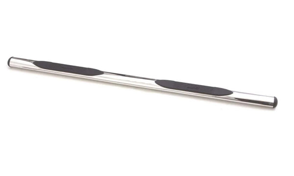 4 In Oval Straight Nerf Bars Stainless Steel Polished