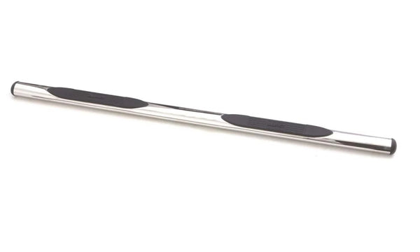 4 In Oval Straight Nerf Bars Stainless Steel Polished