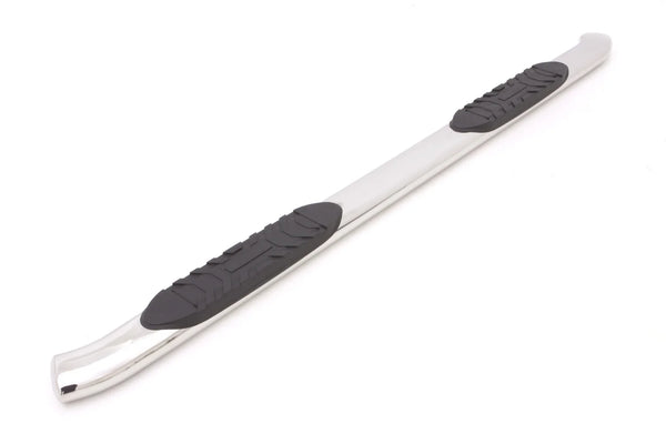 5 In Curved Oval Nerf Bars Stainless Steel Polished