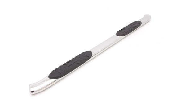 5 In Curved Oval Nerf Bars Stainless Steel Polished