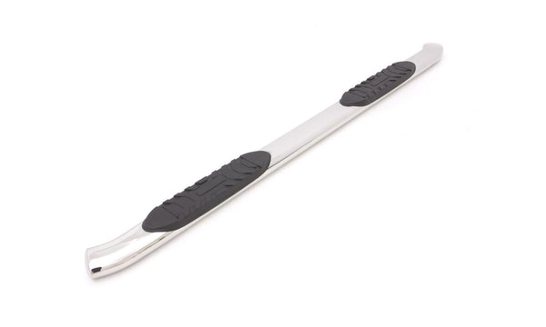 5 In Curved Oval Nerf Bars Stainless Steel Polished