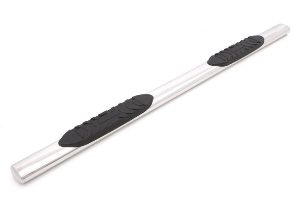 5 In Oval Straight Nerf Bars Stainless Steel Polished