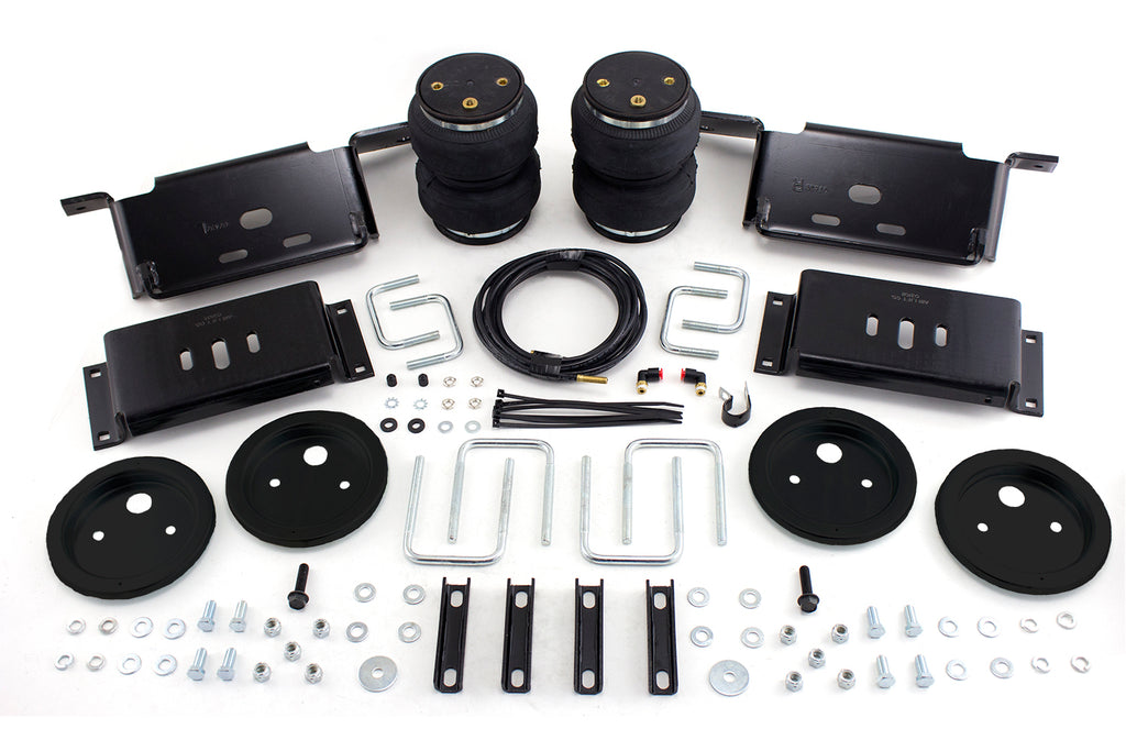 Leaf spring air spring kit