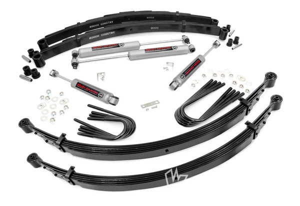 2 Inch Lift | 52 Inch Rear Springs | Chevy/GMC 3/4-Ton Suburban/C25/K25 Truck (77-87)