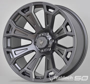 RAVEN 22X10 GREY STONE - 24 OFFSET 8X170 125.5CB