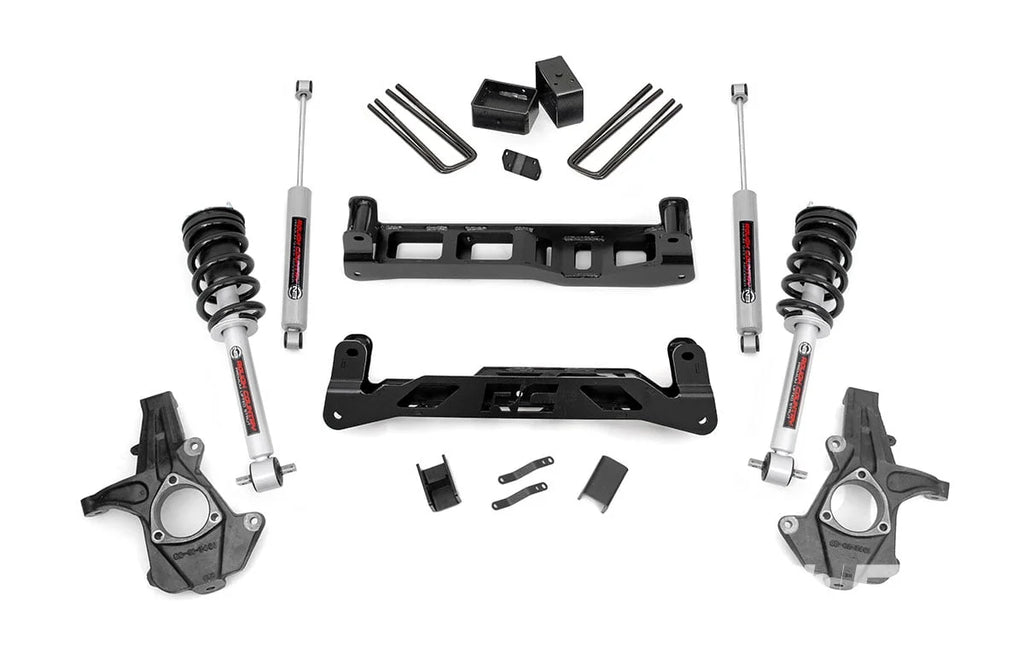 5 Inch Lift Kit | Cast Steel | N3 Struts | Chevy/GMC 1500 (14-17)