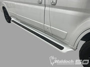 PROMASTER 136" RUNNING BOARD SET FIBERGLASS PONY BOARDS - (BRACKETS NOT INCLUDED)