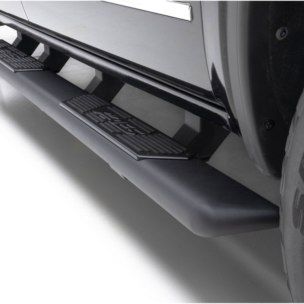 AscentStep 5-1/2" x 75" Black Steel Running Boards, Select Ram 1500