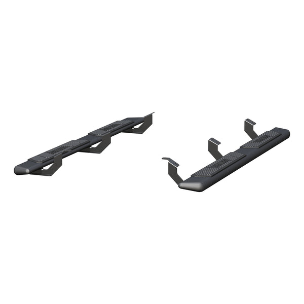 AscentStep 5-1/2" x 75" Black Steel Running Boards, Select Toyota Tacoma