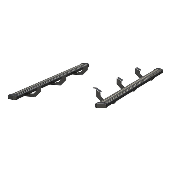 SlimGrip 5" x 88" Black Aluminum Running Boards, Select Toyota Tacoma