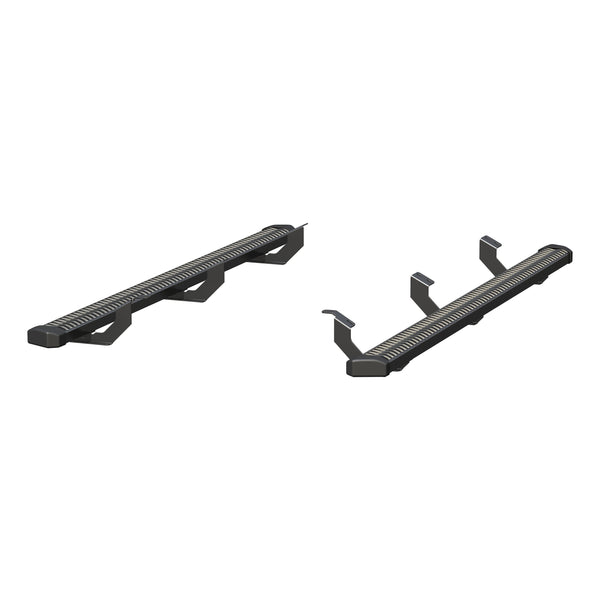 SlimGrip 5" x 78" Black Aluminum Running Boards, Select Toyota Tacoma