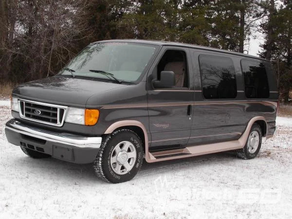 Waldoch Full Length Flare Boards For Ford E Series Vans 26001 E150 E250 E350