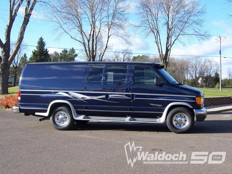 Waldoch Full Length Flare Boards For Ford E Series Vans 26001 E150 E250 E350