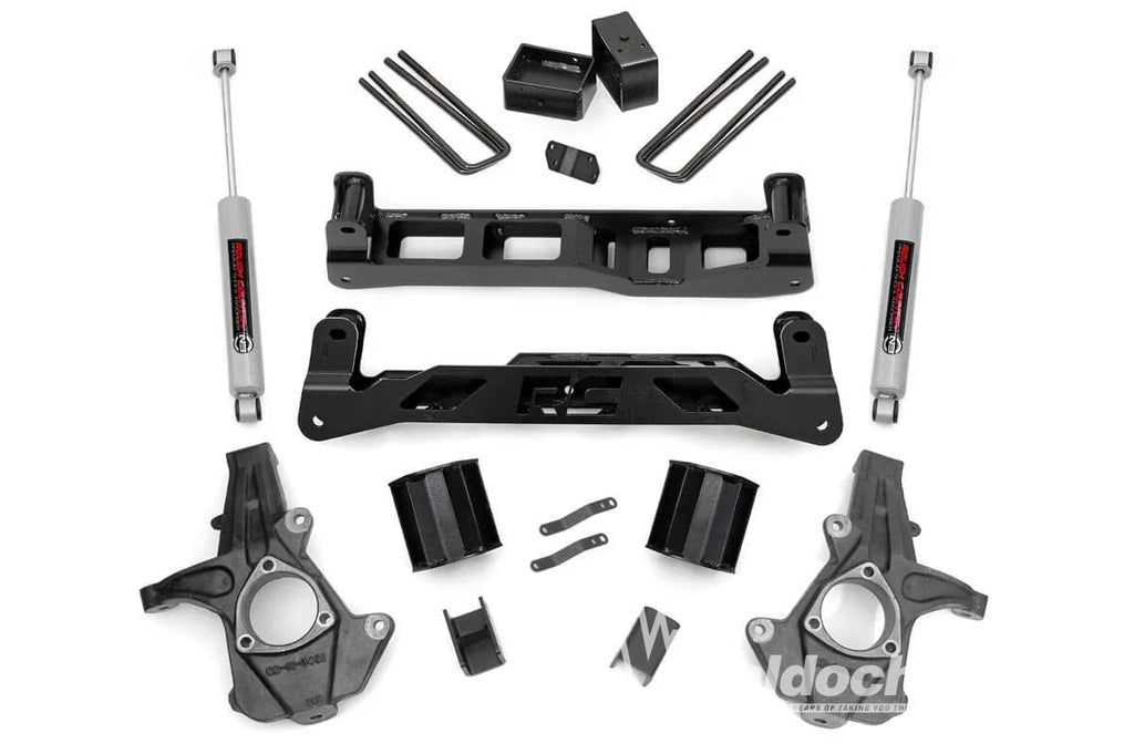 5 Inch Lift Kit | Chevy Silverado & GMC Sierra 1500 2WD (2007-2013)