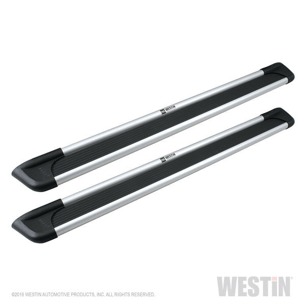 Sure-Grip Running Boards-Brite Aluminum Running Boards 85 inches