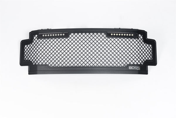 SUPERDUTY GRILLE INSERT WITH LIGHTS 2017+