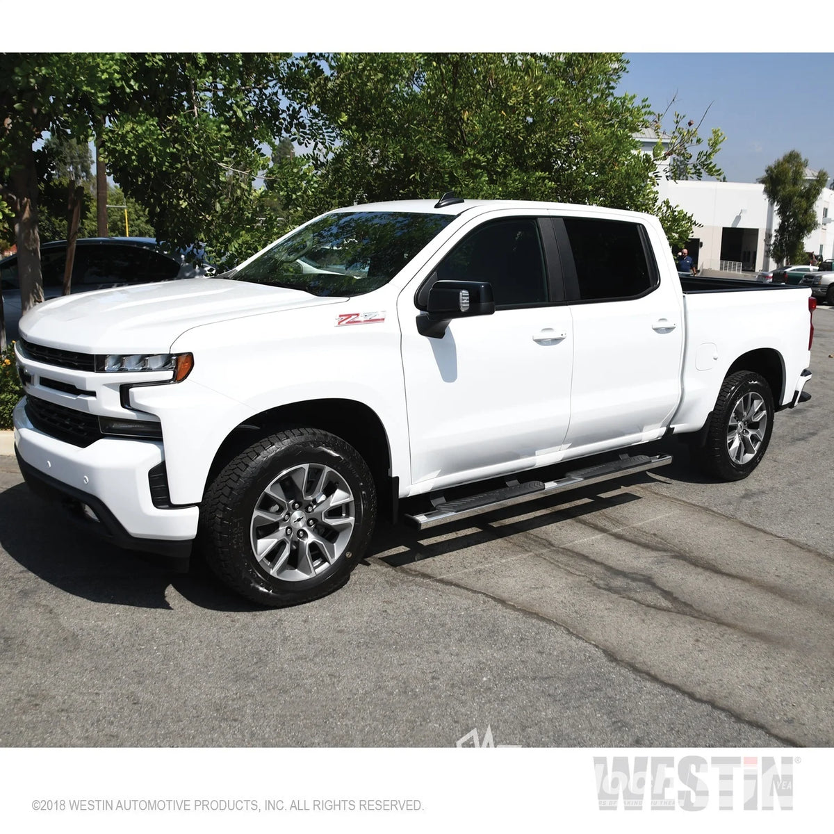 R5 Nerf Step Bars-Silverado/Sierra 1500 Crew Cab 2019-2024; Silverado/Sierra 2500/3500 Crew Cab 2020-2024