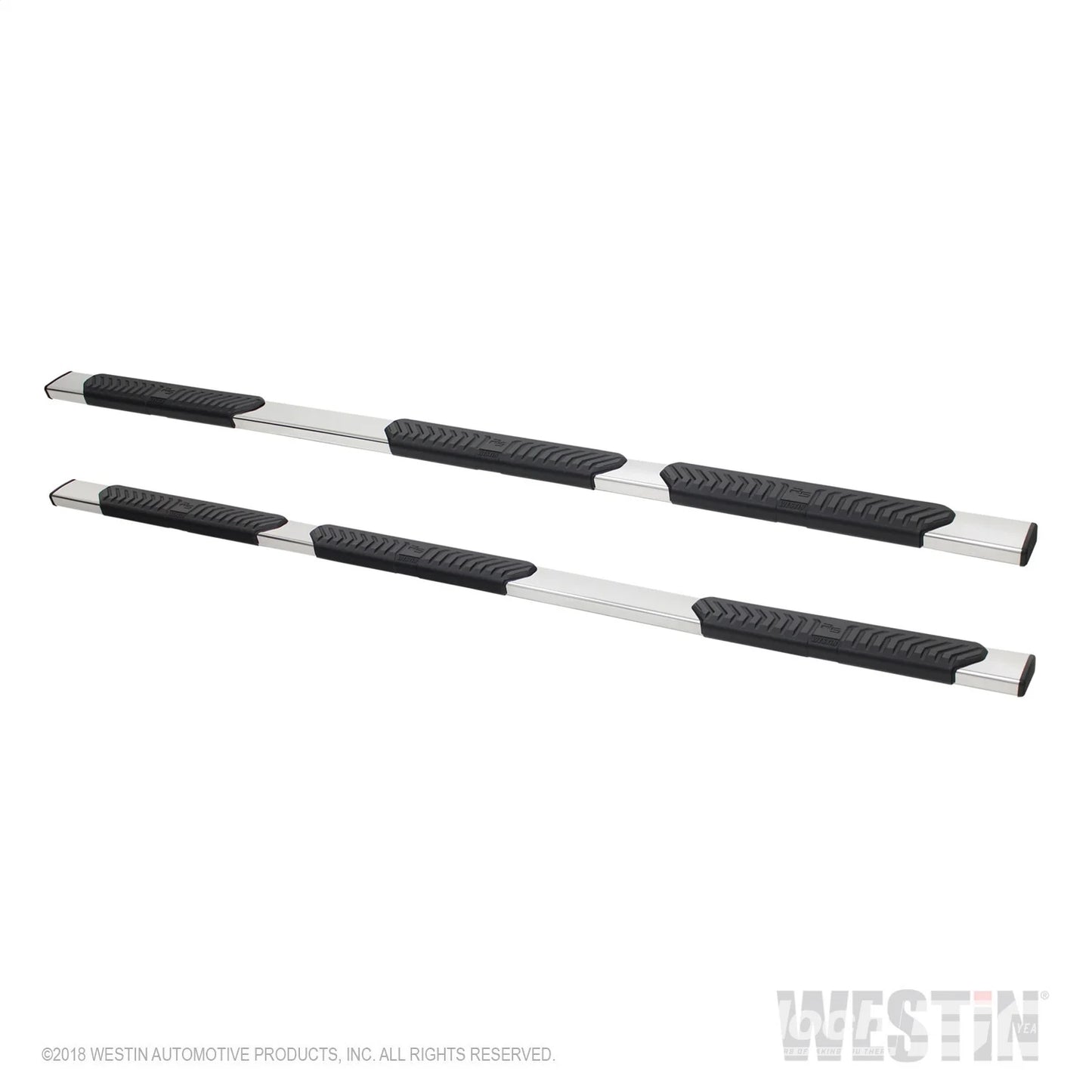 R5 M-Series Wheel-to-Wheel Nerf Step Bars-Silverado/Sierra 1500 Crew Cab 2007-2018 (6.5' Bed)(Excl. Classic); 2500/3500 Crew Cab 2007-2019 (6.5' Bed) & Dually (8' Bed)