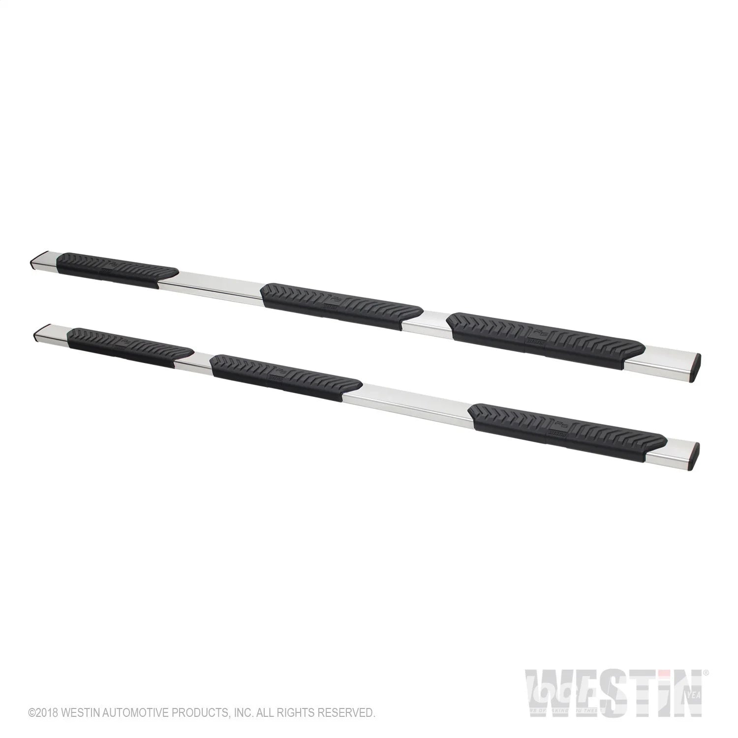 R5 M-Series Wheel-to-Wheel Nerf Step Bars-Silverado/Sierra 1500 Crew Cab 2007-2018 (6.5' Bed)(Excl. Classic); 2500/3500 Crew Cab 2007-2019 (6.5' Bed) & Dually (8' Bed)